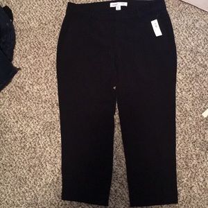 BNWT old navy Harper pants size 10 petite black